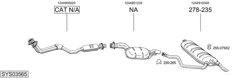 BOSAL SYS03565