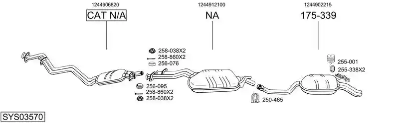 BOSAL SYS03570