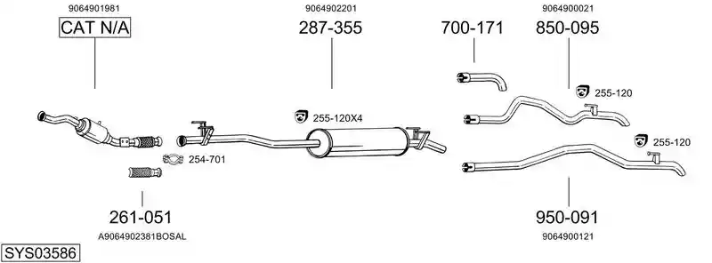 BOSAL SYS03586