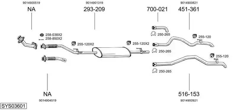 BOSAL SYS03601