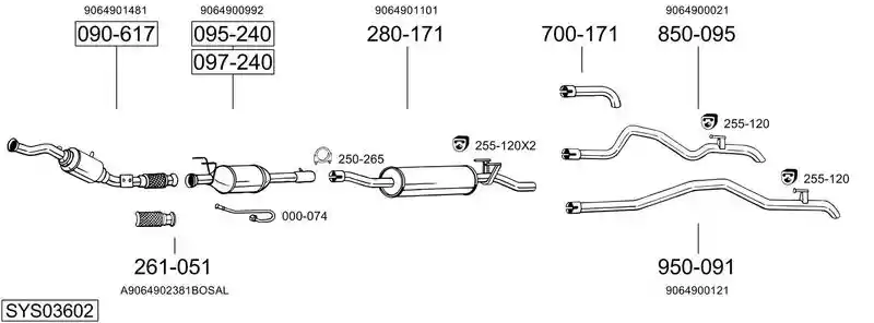 BOSAL SYS03602
