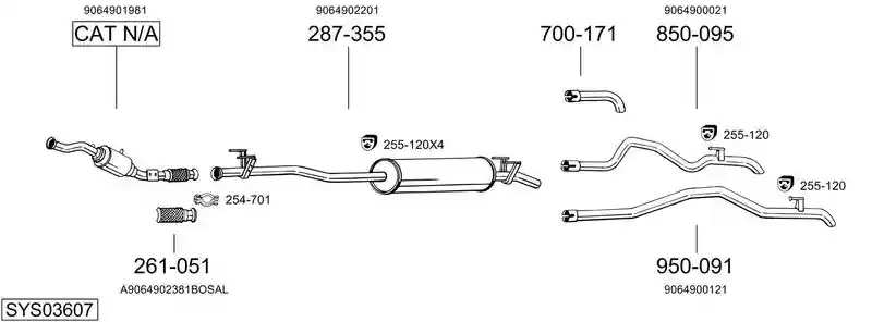 BOSAL SYS03607