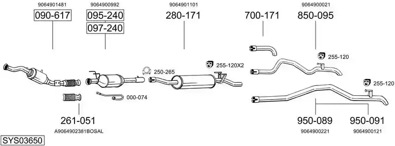 BOSAL SYS03650