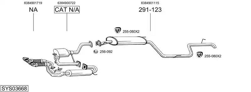 BOSAL SYS03668