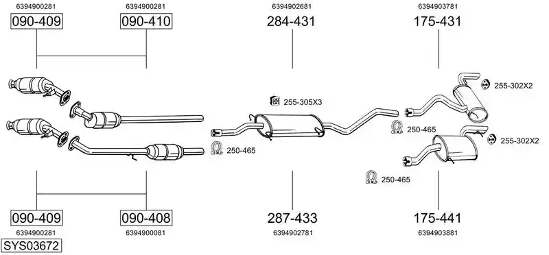 BOSAL SYS03672