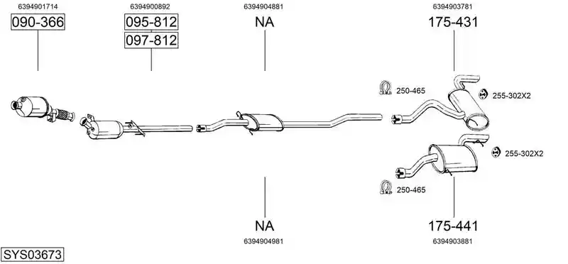 BOSAL SYS03673