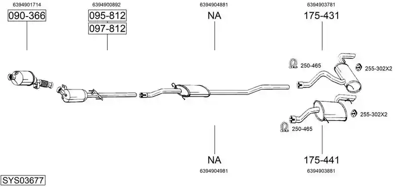 BOSAL SYS03677