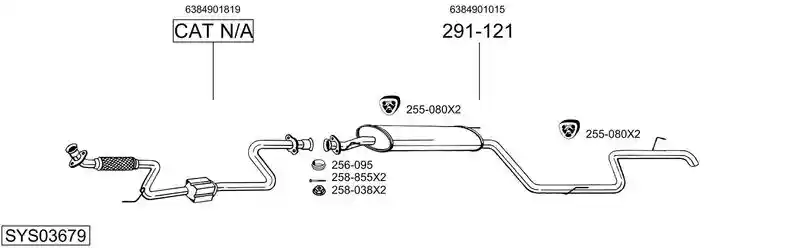 BOSAL SYS03679