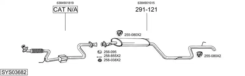 BOSAL SYS03682