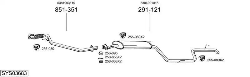 BOSAL SYS03683