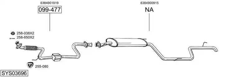 BOSAL SYS03696