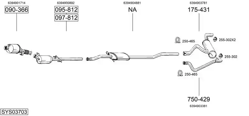 BOSAL SYS03703
