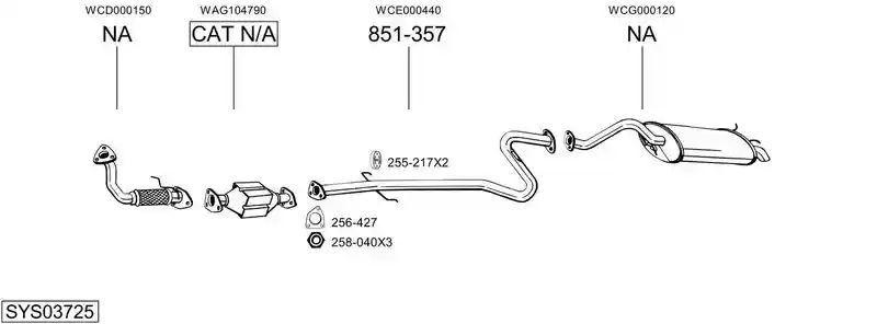 BOSAL SYS03725