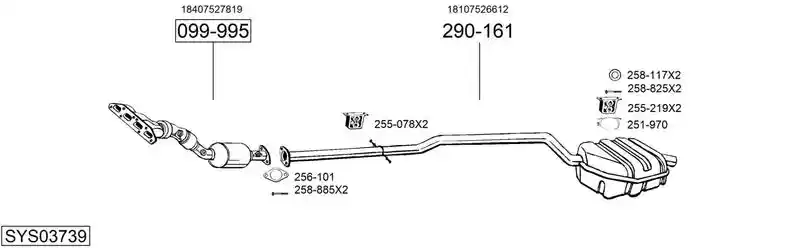 BOSAL SYS03739