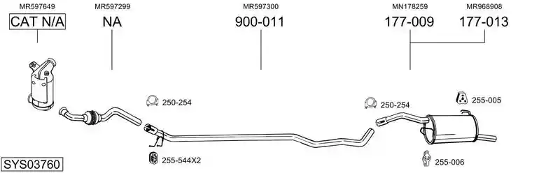 BOSAL SYS03760
