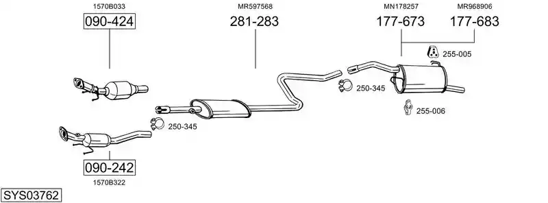 BOSAL SYS03762