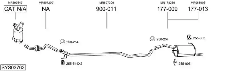 BOSAL SYS03763