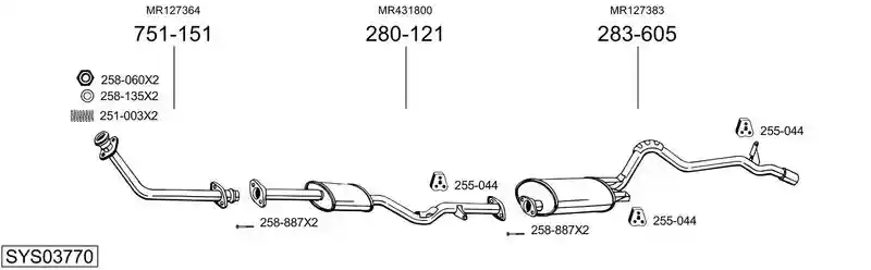 BOSAL SYS03770