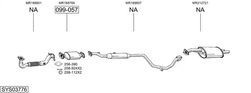 BOSAL SYS03776