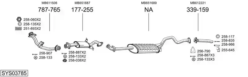 BOSAL SYS03785