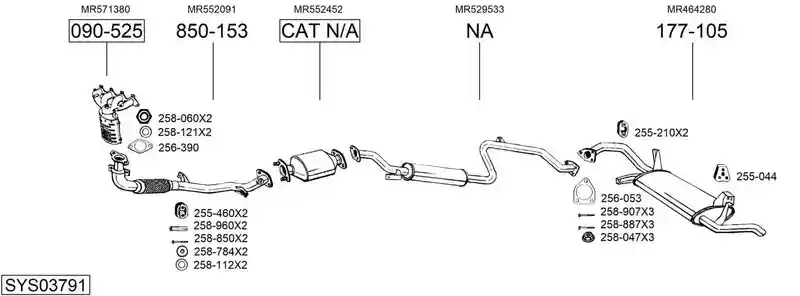 BOSAL SYS03791
