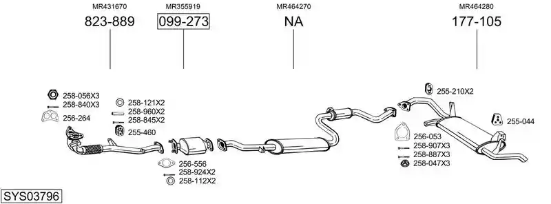 BOSAL SYS03796