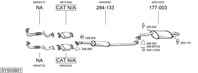 BOSAL SYS03801