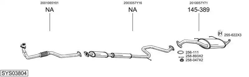 BOSAL SYS03804
