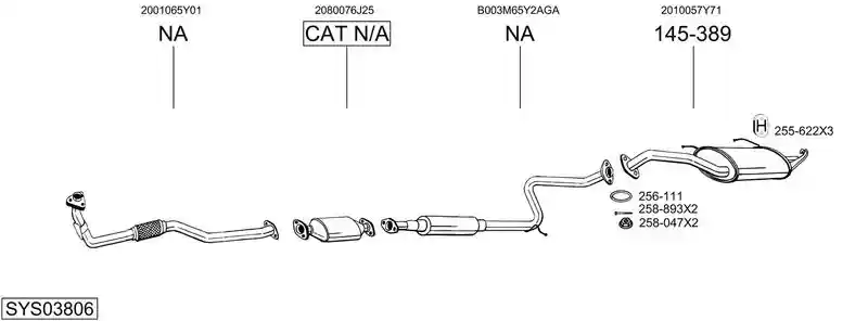BOSAL SYS03806