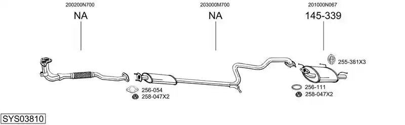 BOSAL SYS03810