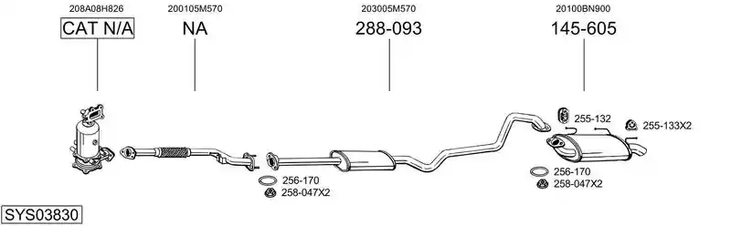 BOSAL SYS03830