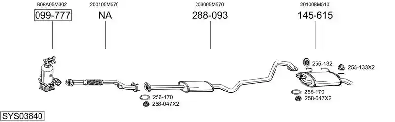 BOSAL SYS03840