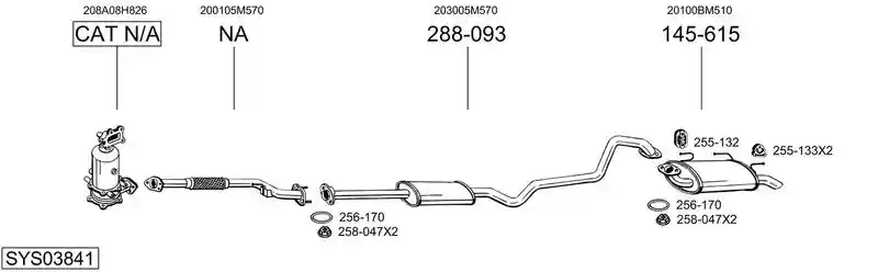 BOSAL SYS03841