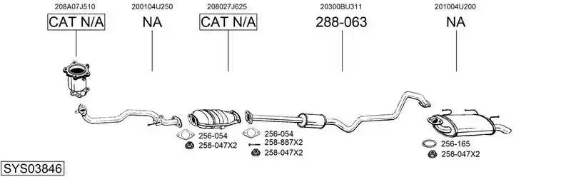 BOSAL SYS03846