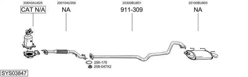 BOSAL SYS03847