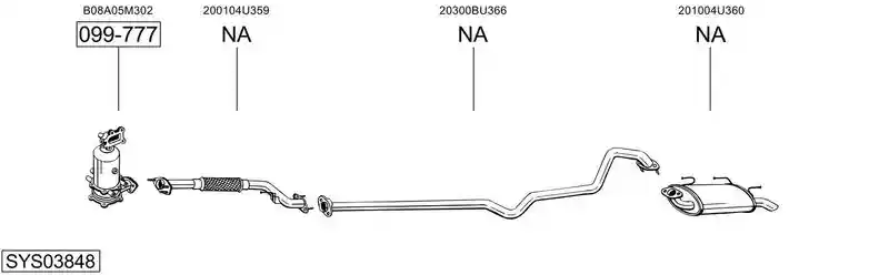 BOSAL SYS03848