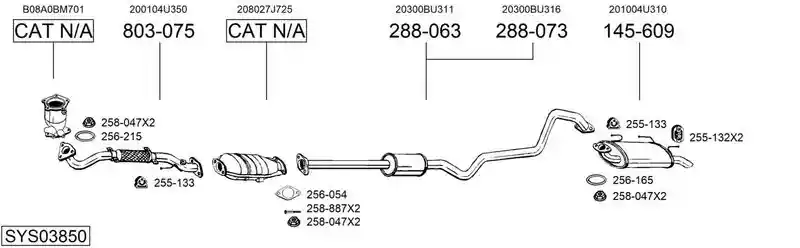 BOSAL SYS03850