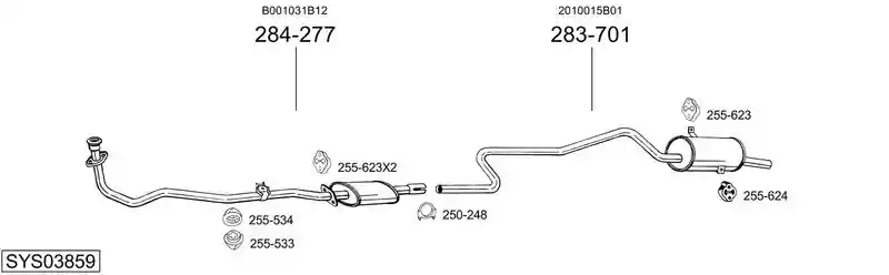 BOSAL SYS03859