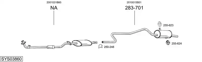 BOSAL SYS03860