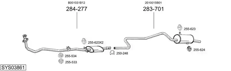 BOSAL SYS03861