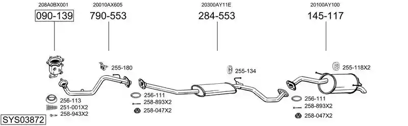 BOSAL SYS03872