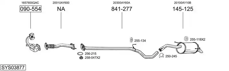 BOSAL SYS03877