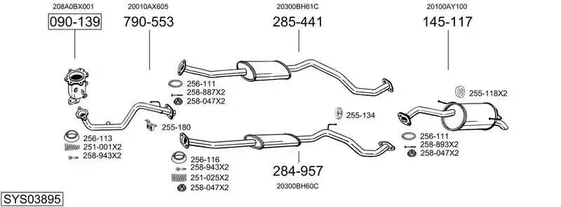 BOSAL SYS03895