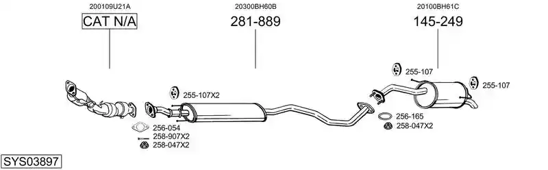 BOSAL SYS03897