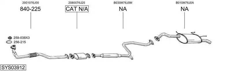 BOSAL SYS03912