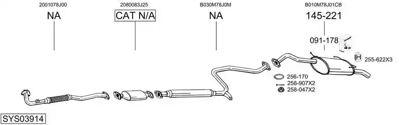 BOSAL SYS03914