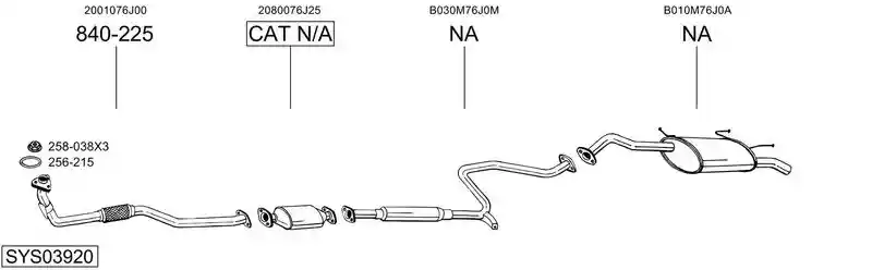 BOSAL SYS03920