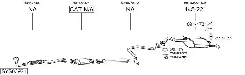 BOSAL SYS03921