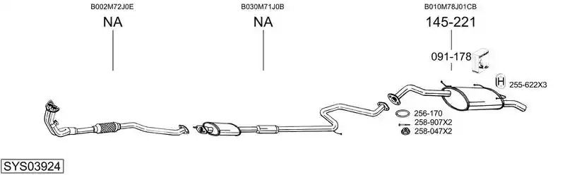 BOSAL SYS03924