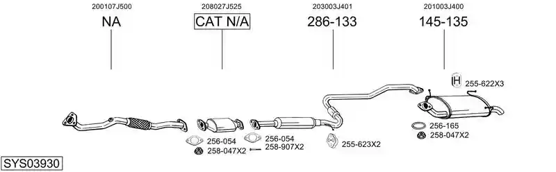 BOSAL SYS03930